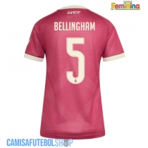 Camisa de time de futebol Real Madrid Jude Bellingham #5 Replicas 3º Equipamento Feminina 2026-27 Manga Curta